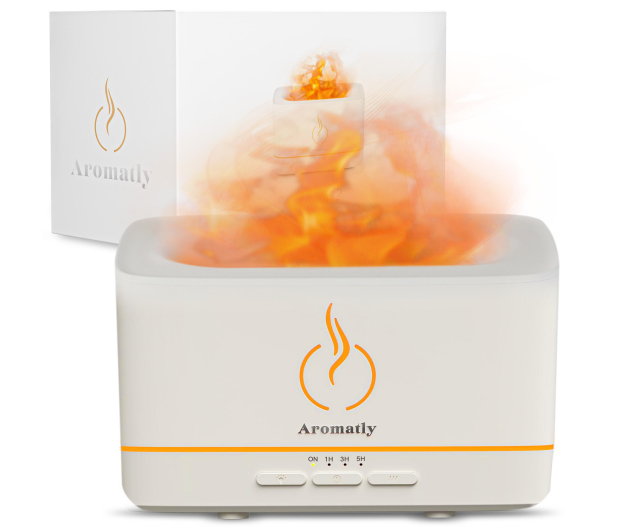 Aromatly Dyfuzor zapachowy Flame 2 biały - 1417693 - zdjęcie